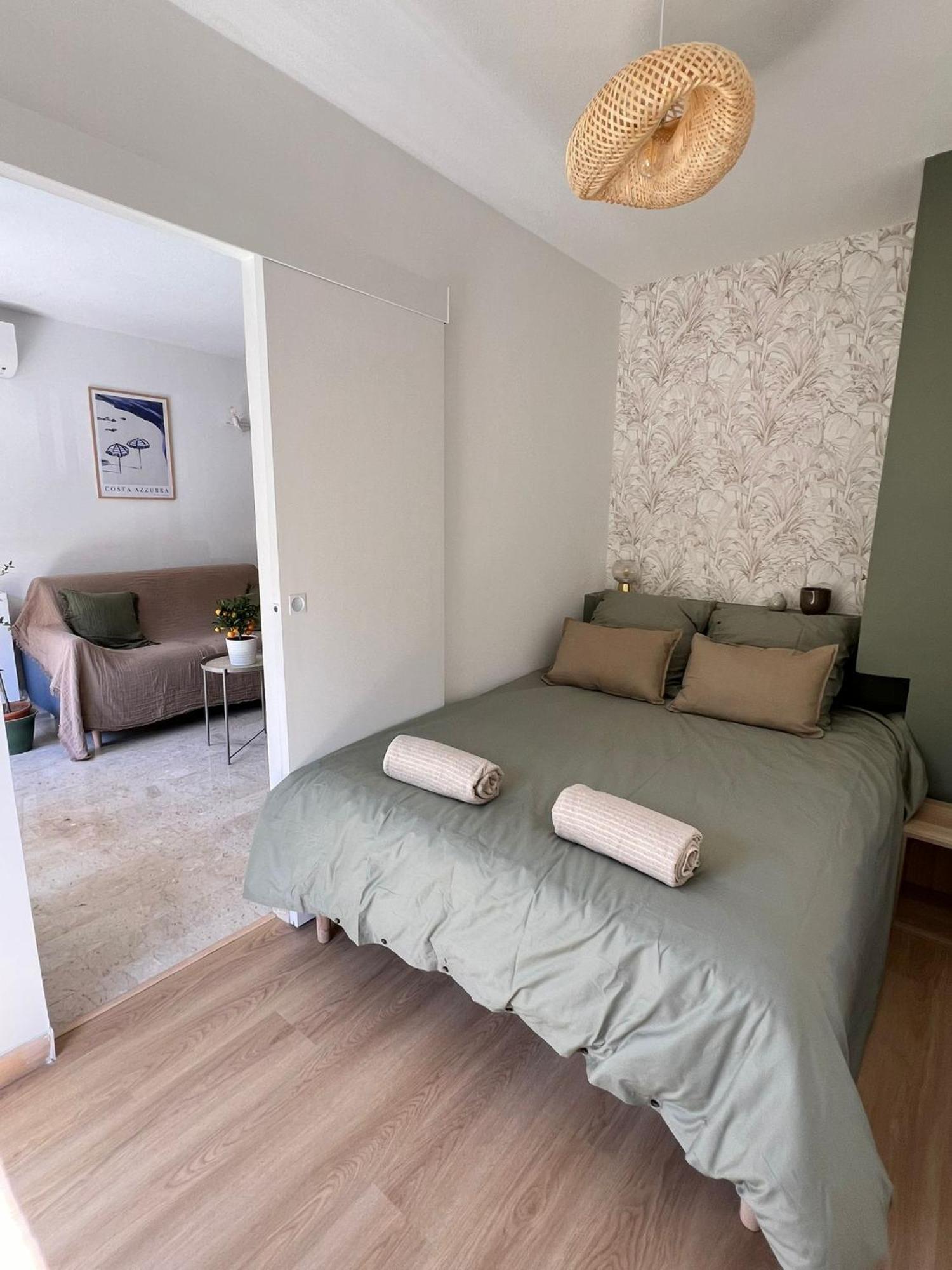 Appartement 2P Renove Avec Terrasse Au Port De Nicea Zewnętrze zdjęcie