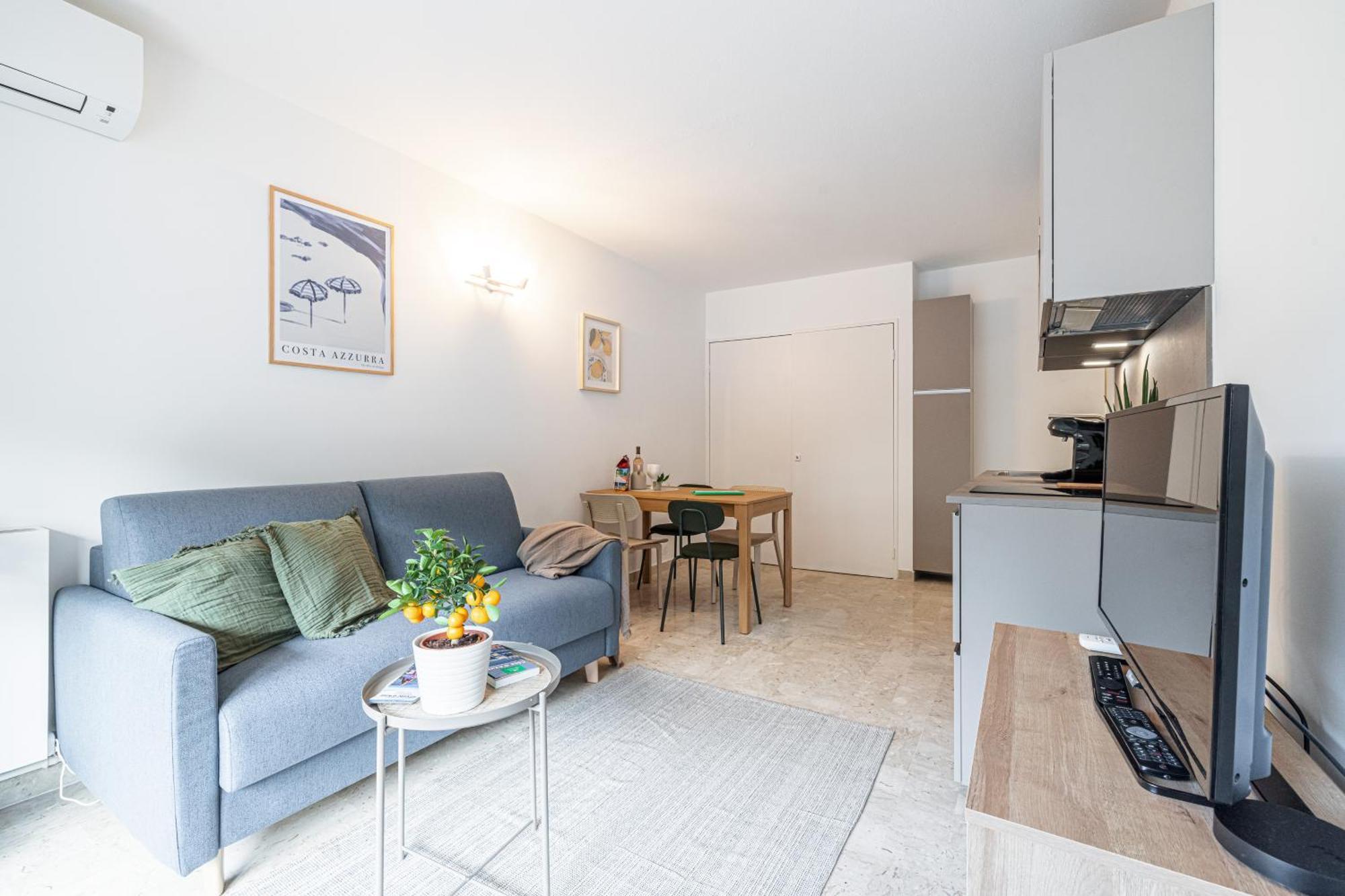 Appartement 2P Renove Avec Terrasse Au Port De Nicea Zewnętrze zdjęcie