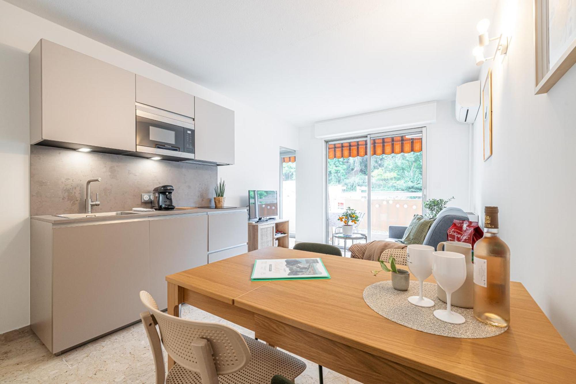 Appartement 2P Renove Avec Terrasse Au Port De Nicea Zewnętrze zdjęcie