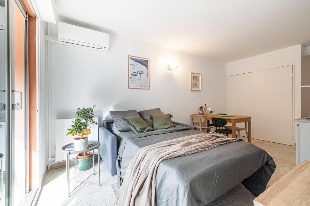 Appartement 2P Renove Avec Terrasse Au Port De Nicea Zewnętrze zdjęcie